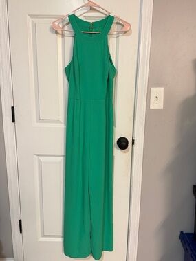 Lilly Pulitzer Green Halter Jumpsuit